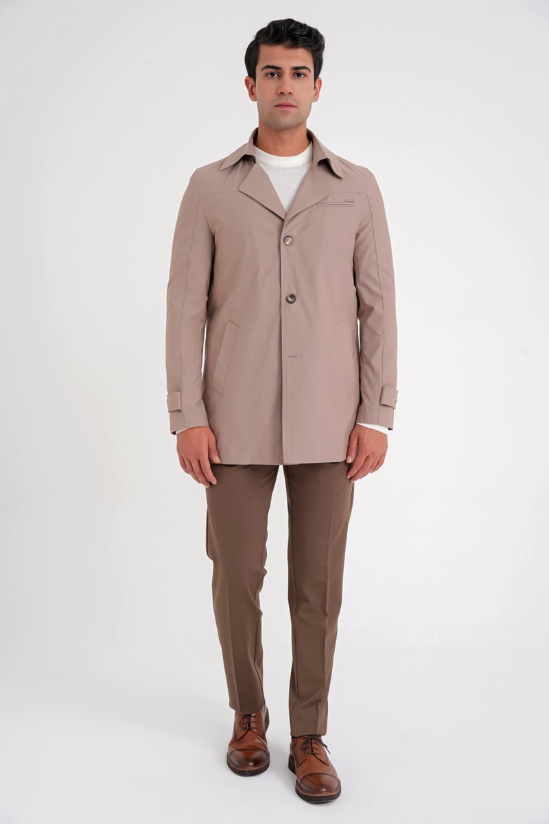 Bej Slim Fit Kaban KA 093
