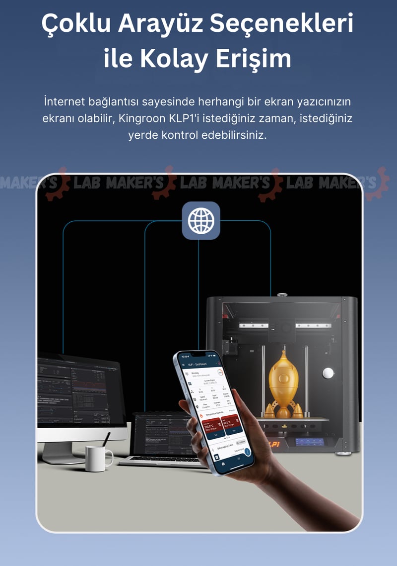 Kingroon KLP1 230 CoreXY Yazıcı - Lineer Raylar