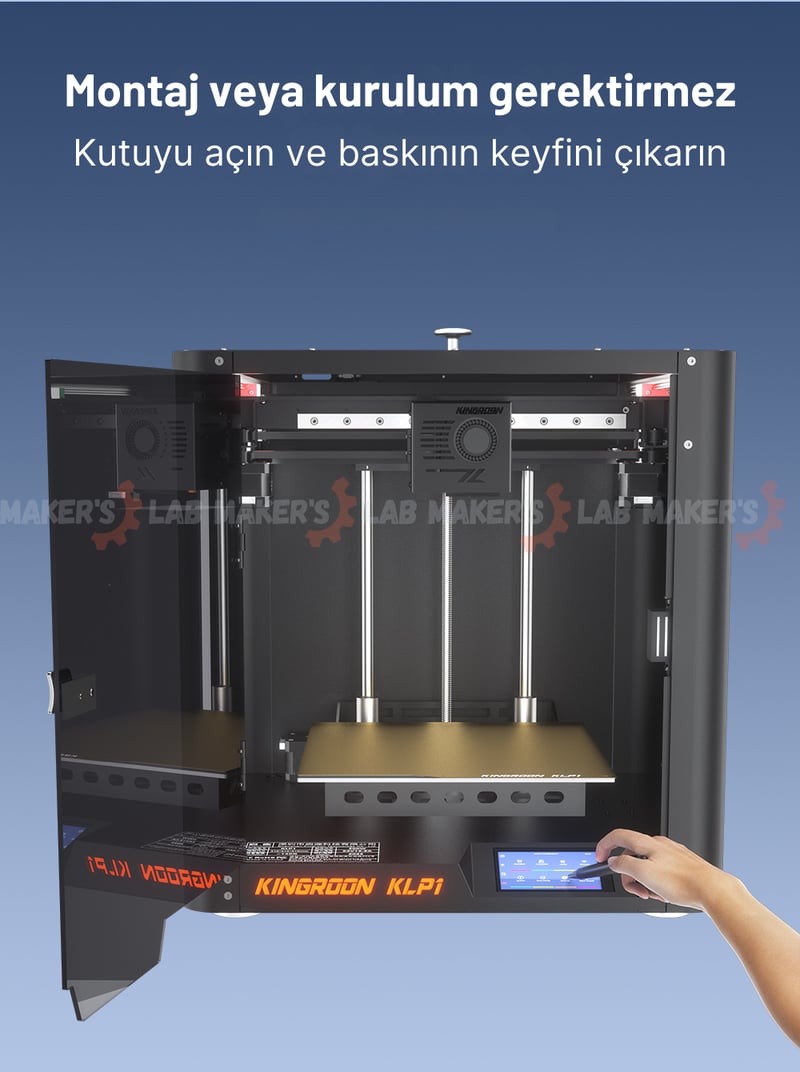 Kingroon KLP1 230 CoreXY Yazıcı - Klipper