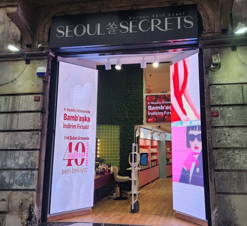Seoul Secrets İstiklal Caddesi Kore Kozmetik Mağazası
