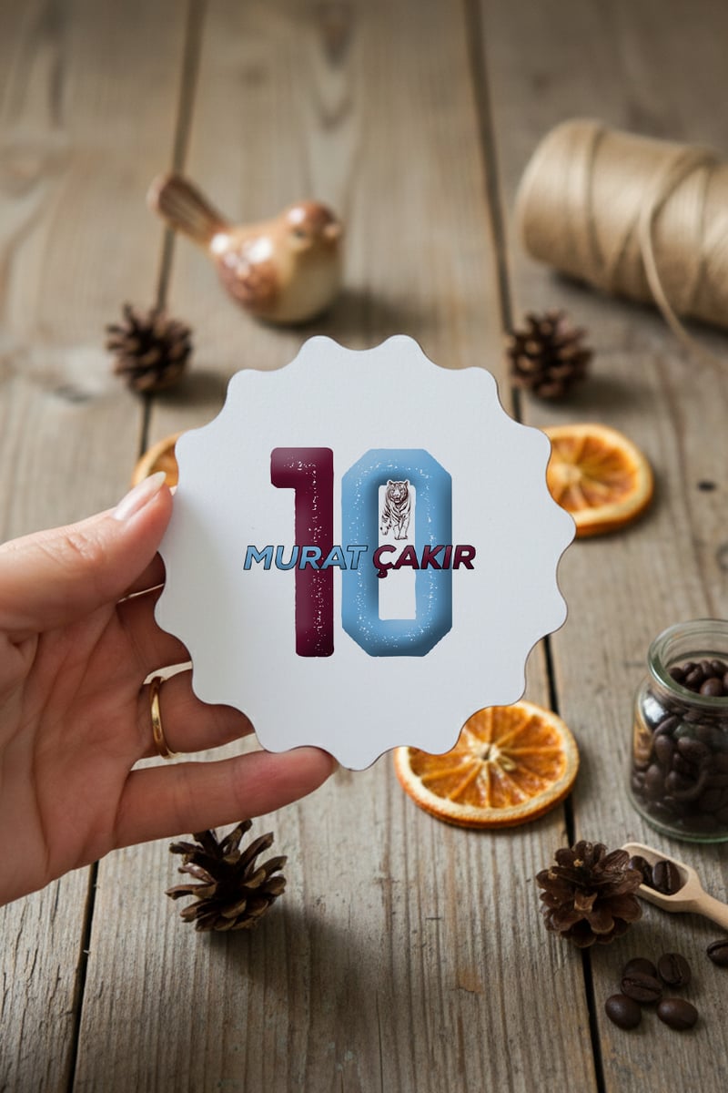 Bordo Mavi Taraftar Hediye Kutusu - Kişiye Özel T Kupa, Kolonya, Bardak Altlığı, Mum