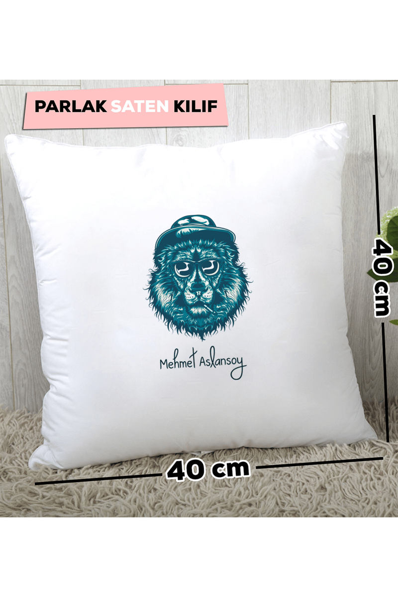 Cool Aslan Kişiye Özel Yastık