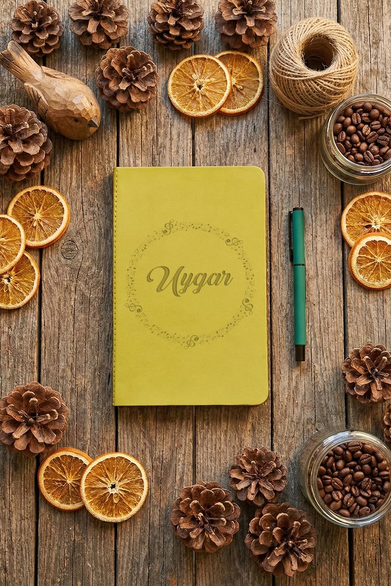 Desen Nota Müzik Kişiye Özel Defter ve Kalem
