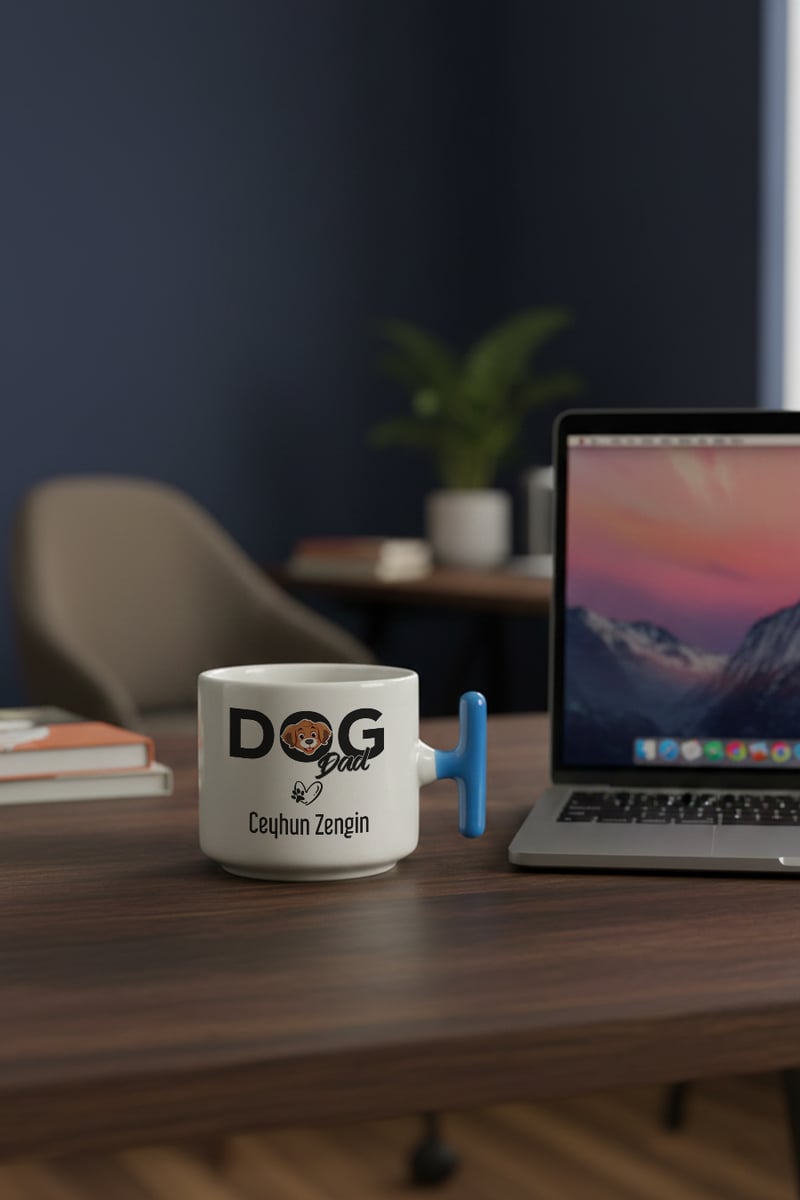 Dog Dad Kişiye Özel T Kupa