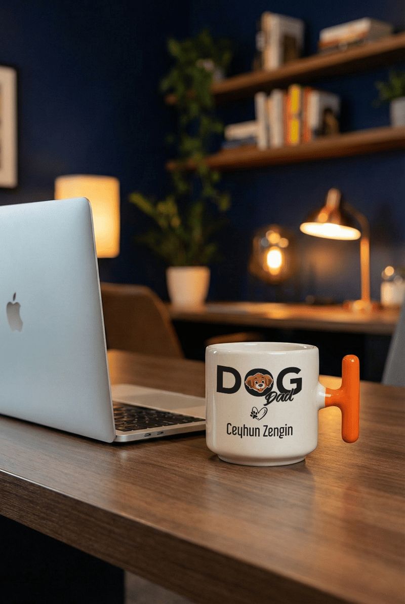Dog Dad Kişiye Özel T Kupa
