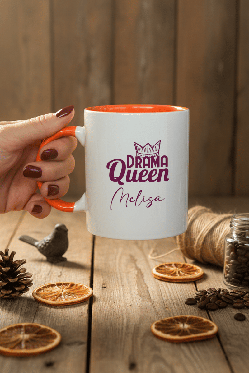 Drama Queen Hediye Kutusu - Kişiye Özel Kupa Standart, Bitki Çayı, Takvim, Mum