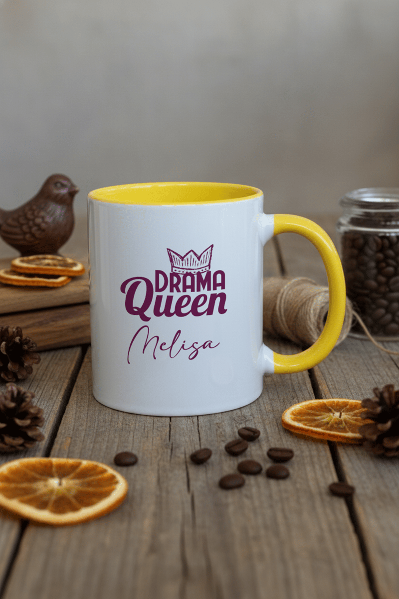 Drama Queen Kişiye Özel Kupa Bardak Standart