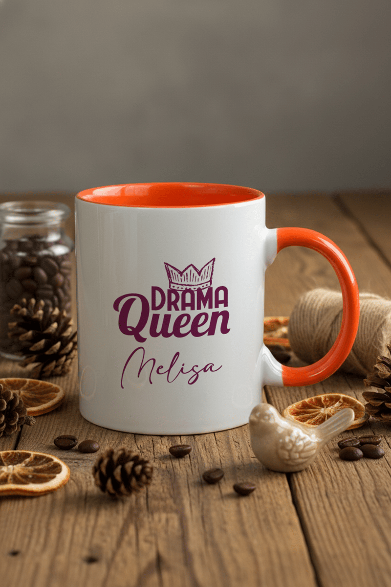 Drama Queen Kişiye Özel Kupa Bardak Standart