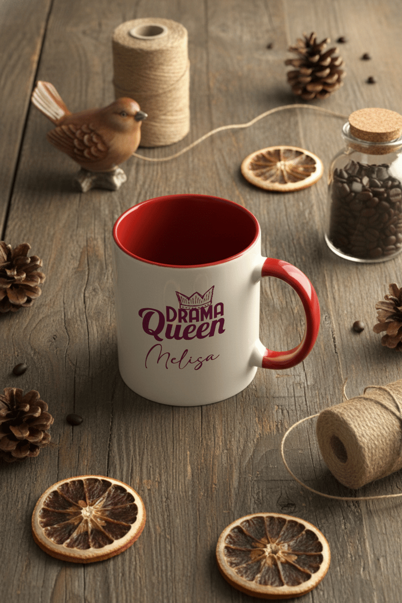 Drama Queen Kişiye Özel Kupa Bardak Standart