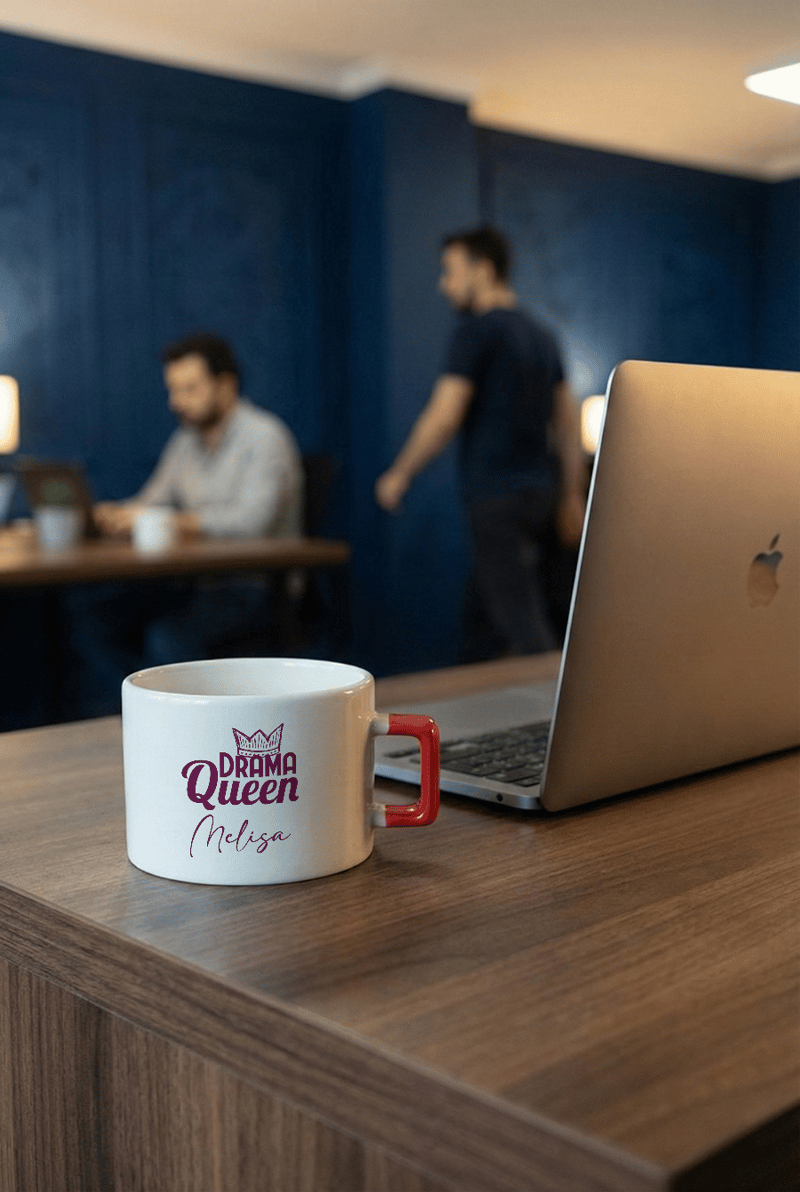 Drama Queen Kişiye Özel Lüks Fincan