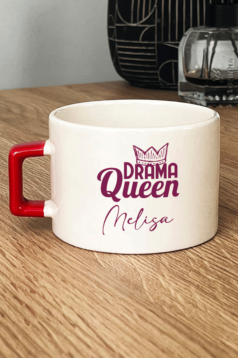 Drama Queen Kişiye Özel Lüks Fincan