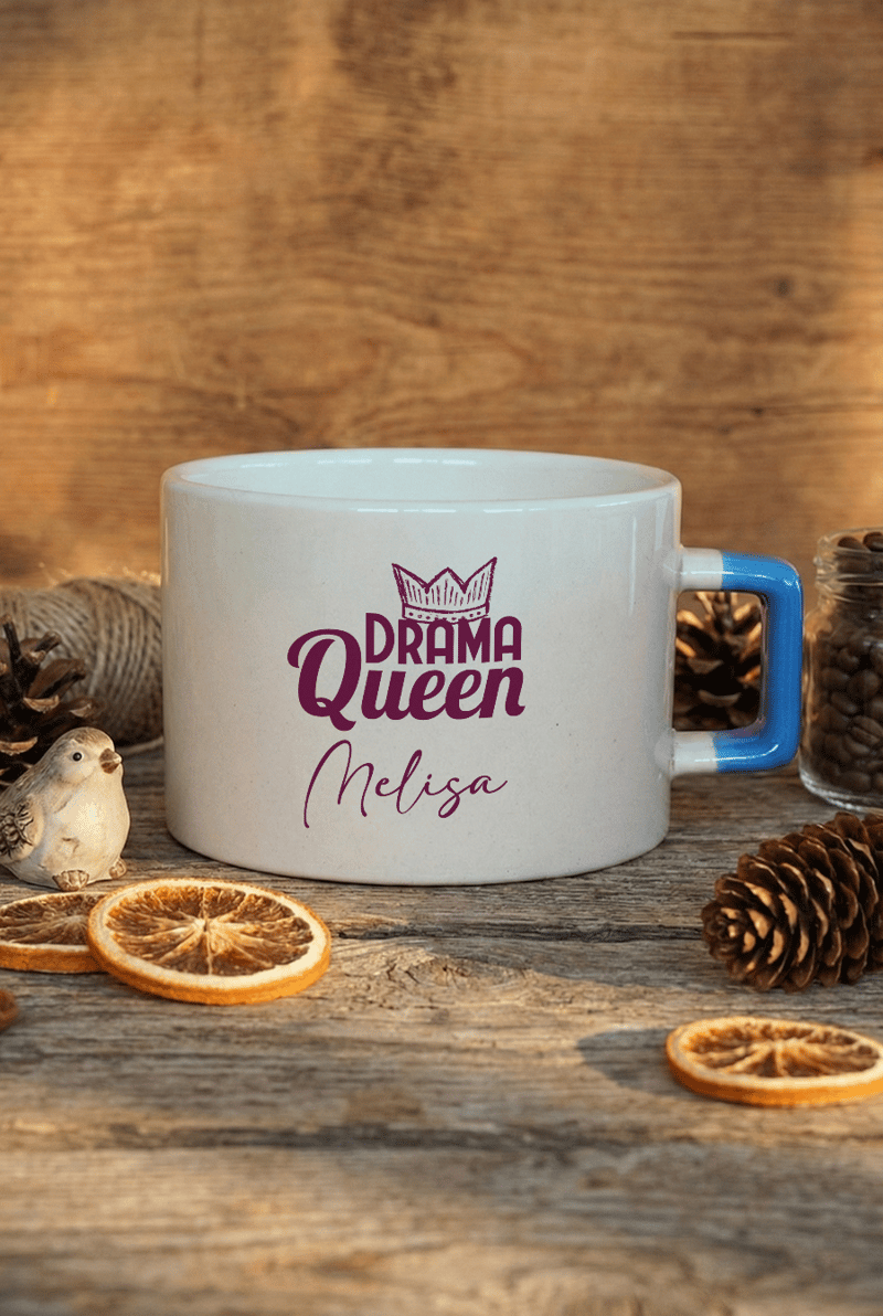 Drama Queen Kişiye Özel Lüks Fincan
