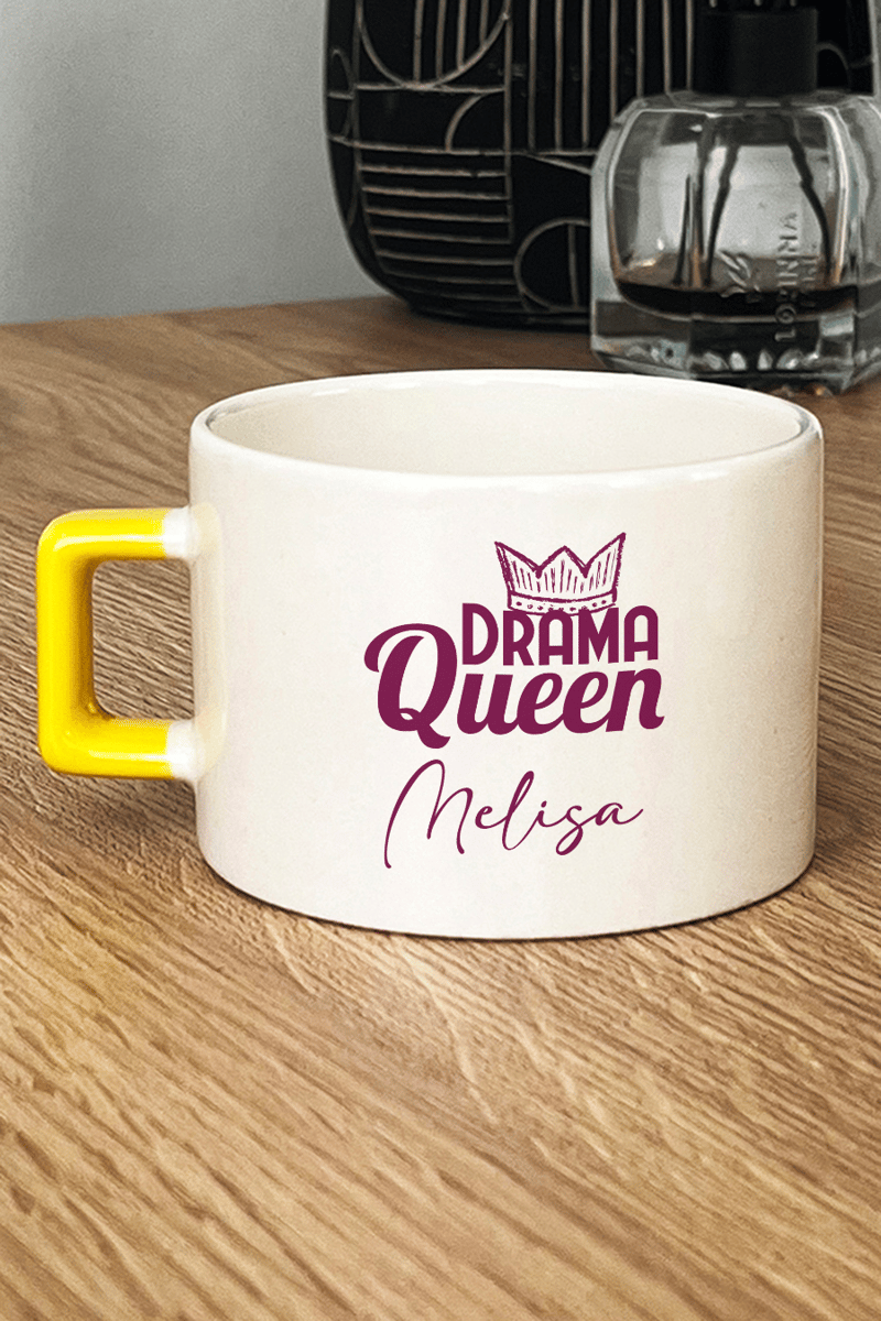 Drama Queen Kişiye Özel Lüks Fincan
