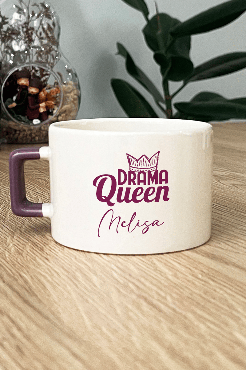 Drama Queen Kişiye Özel Lüks Fincan