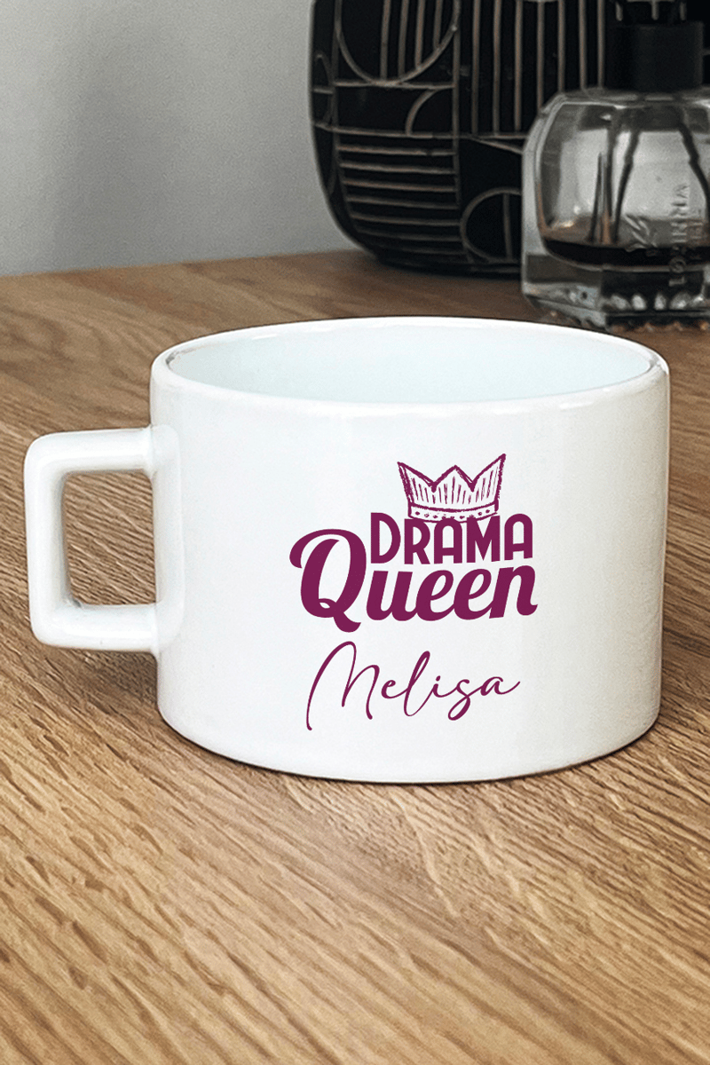 Drama Queen Kişiye Özel Lüks Fincan