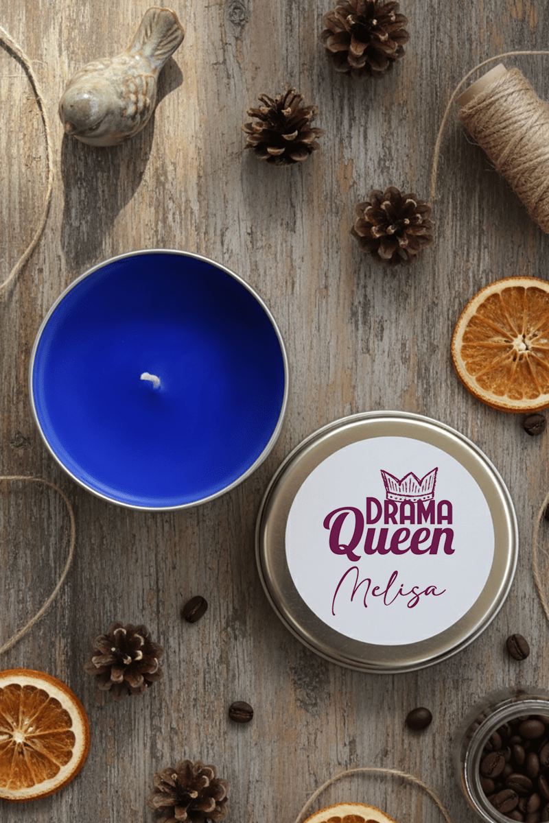 Drama Queen Kişiye Özel Mum