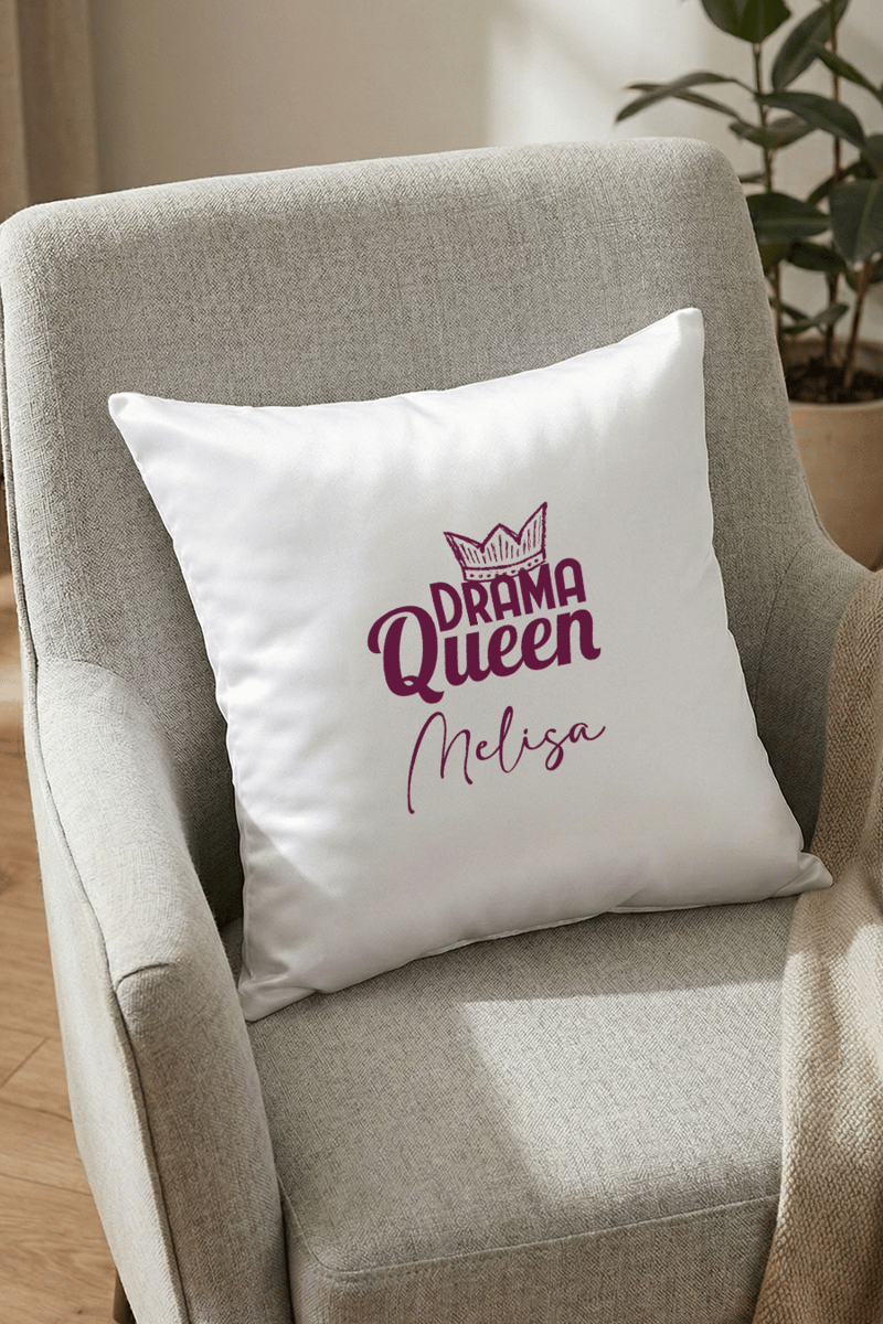 Drama Queen Kişiye Özel Yastık