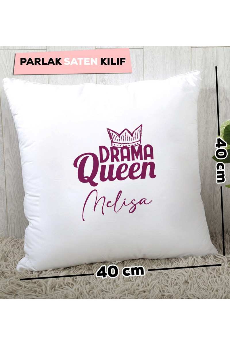 Drama Queen Kişiye Özel Yastık