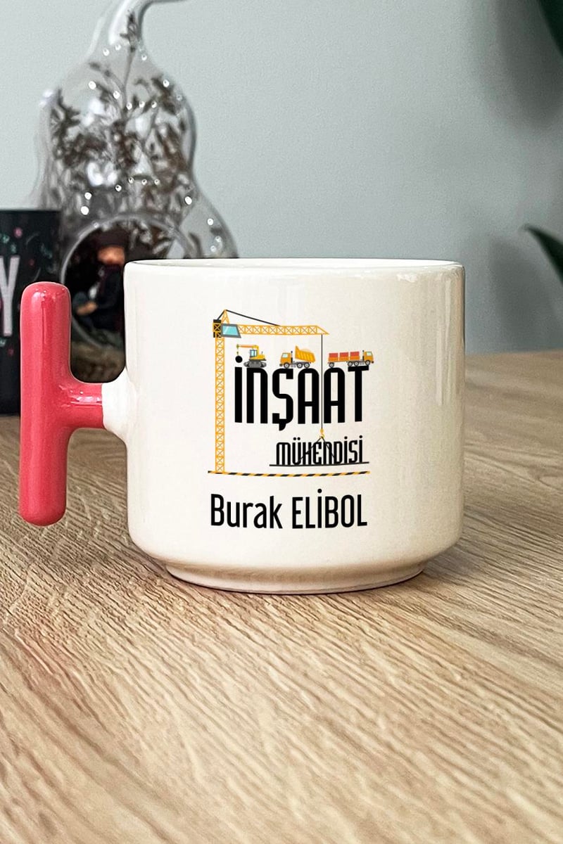 İnşaat Mühendisi Hediye Kutusu - Kişiye Özel T Kupa, Atlı Karınca Müzik Kutusu, Peluş Anahtarlık