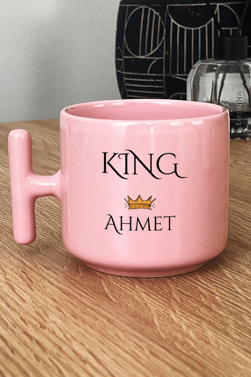 King Hediye Kutusu - Kişiye Özel T Pastel Kupa, Peluş Avokado, Fotoğraf 1 Adet