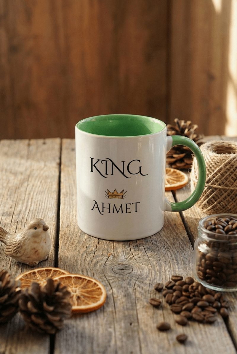 King Kişiye Özel Kupa Bardak Standart