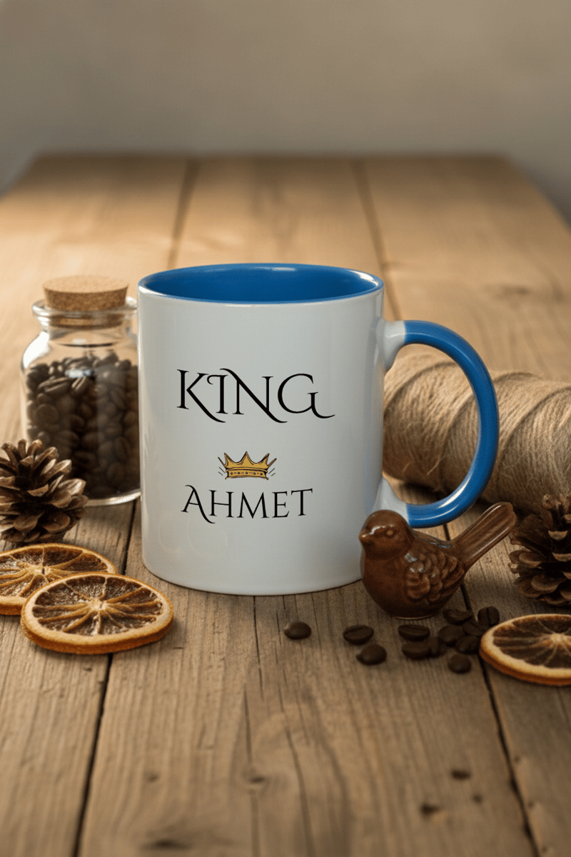 King Kişiye Özel Kupa Bardak Standart