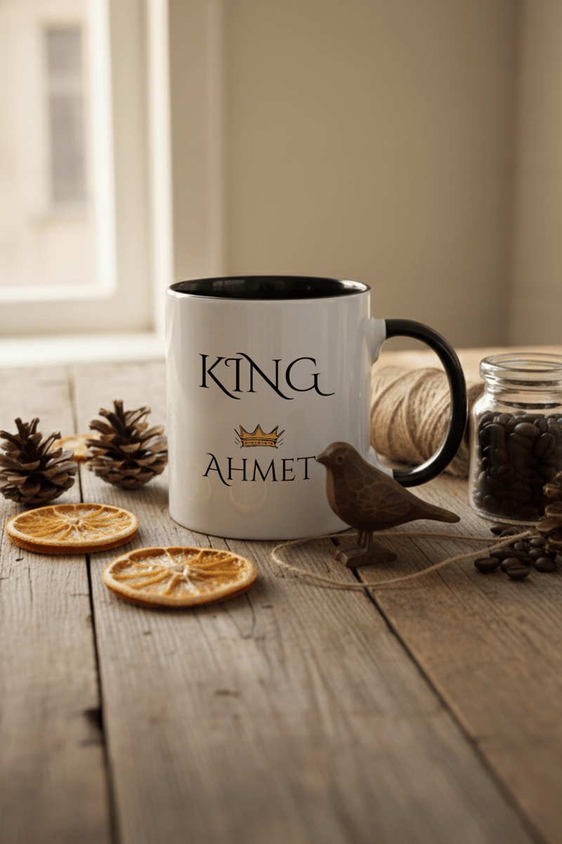 King Kişiye Özel Kupa Bardak Standart