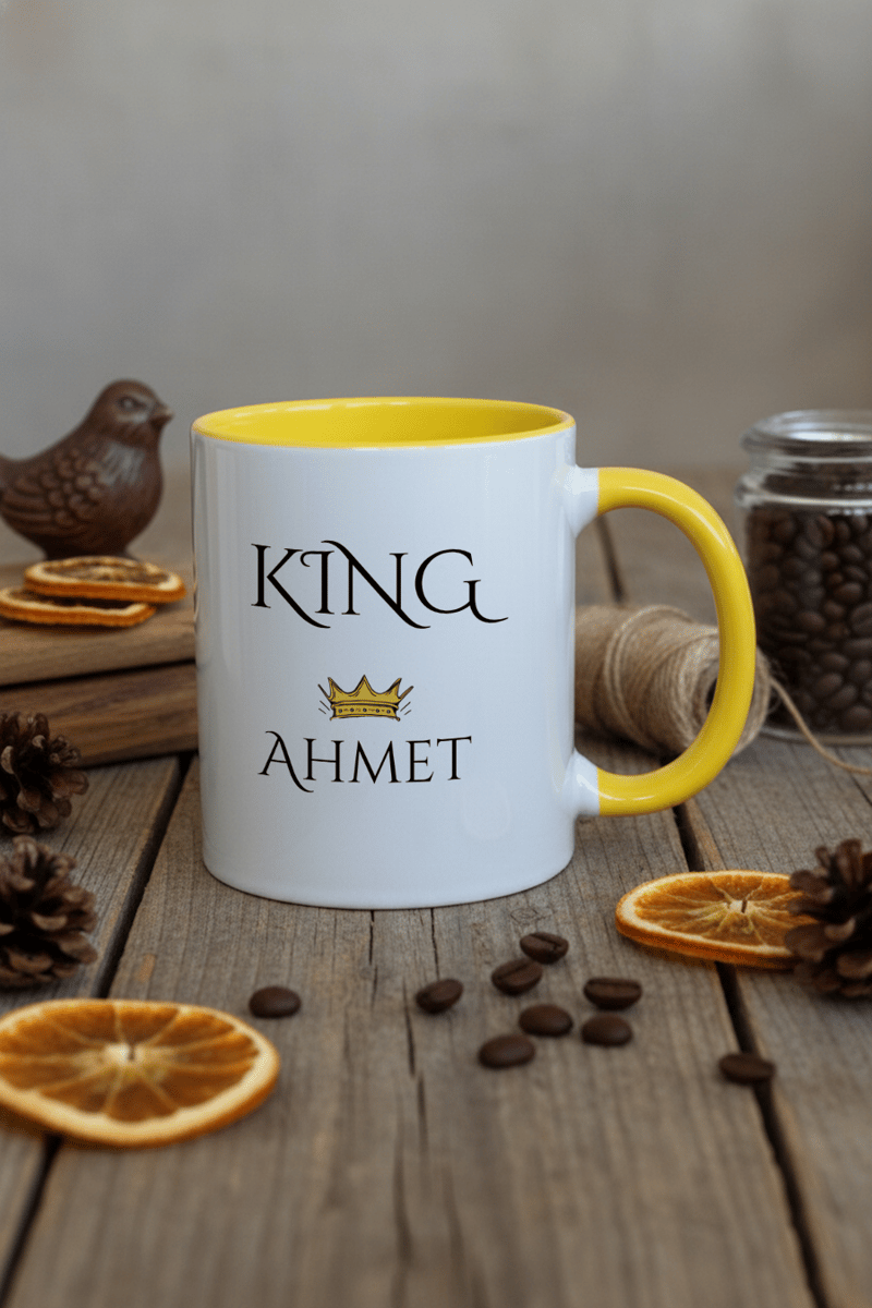King Kişiye Özel Kupa Bardak Standart