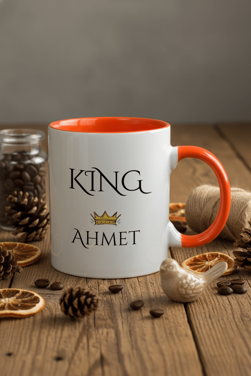 King Kişiye Özel Kupa Bardak Standart