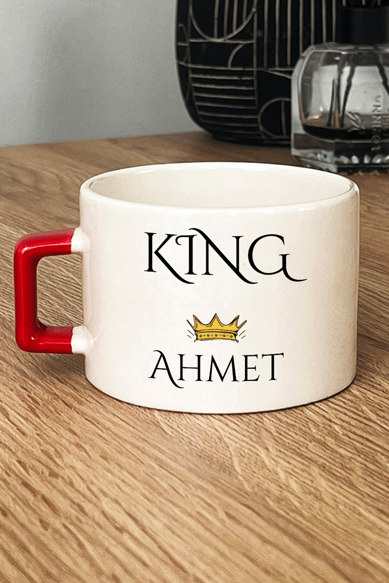 King Kişiye Özel Lüks Fincan