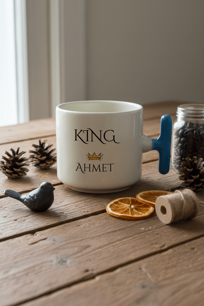 King Kişiye Özel T Kupa