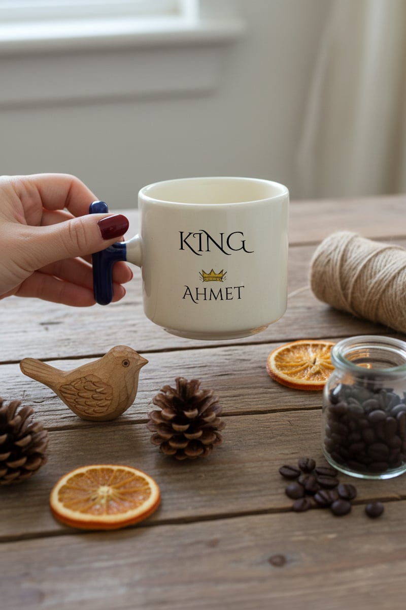 King Kişiye Özel T Kupa