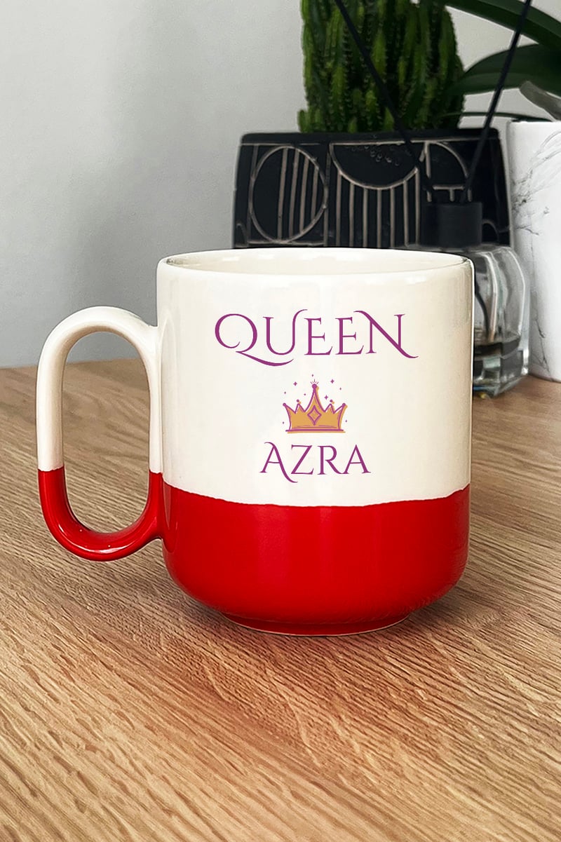 Queen Hediye Kutusu - Kişiye Özel Pro Kupa, Defter, Mum, Çikolata Ferrero Rocher 3'lü, Kalem