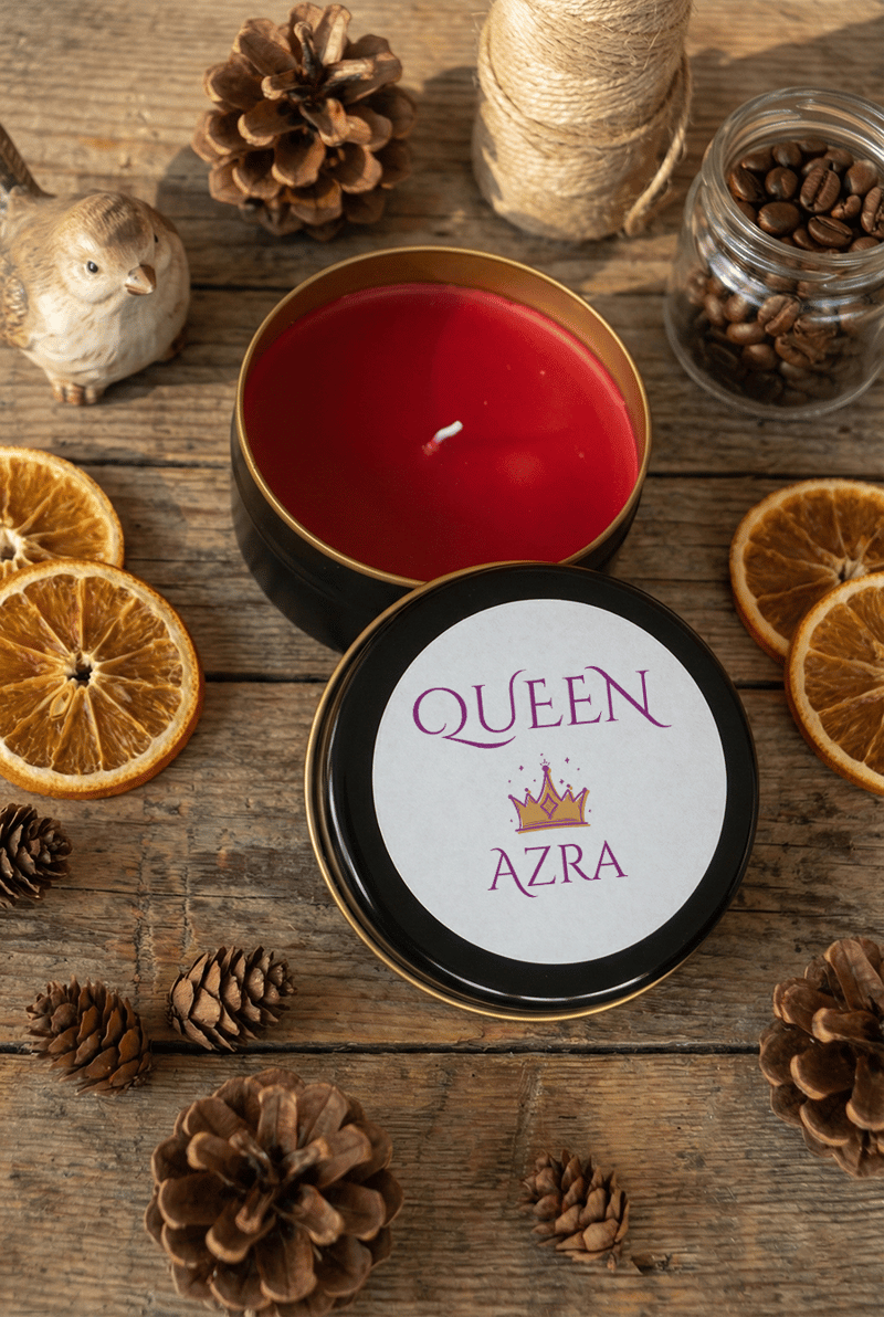 Queen Hediye Kutusu - Kişiye Özel Pro Kupa, Defter, Mum, Çikolata Ferrero Rocher 3'lü, Kalem