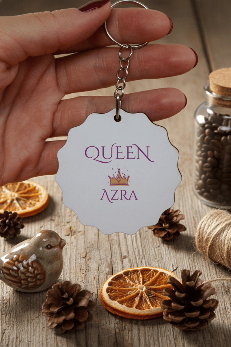Queen Kişiye Özel Anahtarlık