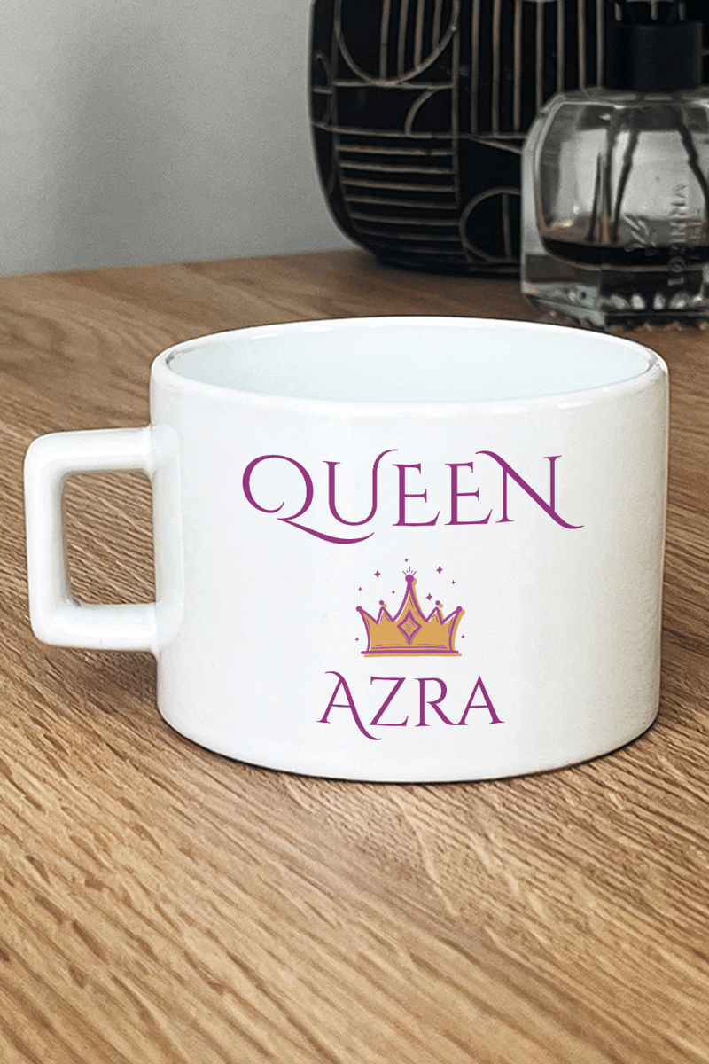 Queen Kişiye Özel Lüks Fincan