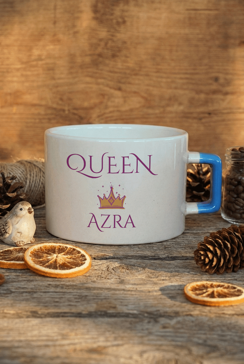 Queen Kişiye Özel Lüks Fincan