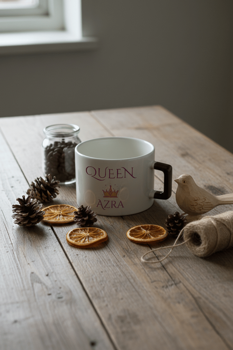 Queen Kişiye Özel Lüks Fincan