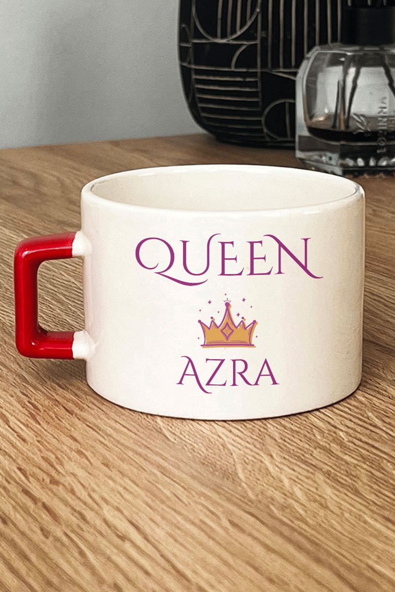 Queen Kişiye Özel Lüks Fincan