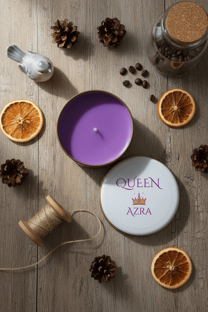 Queen Kişiye Özel Mum