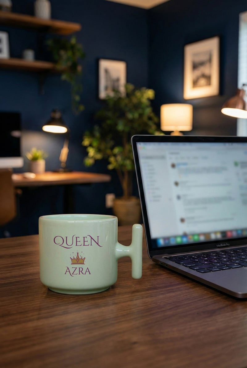 Queen Kişiye Özel T Pastel Kupa