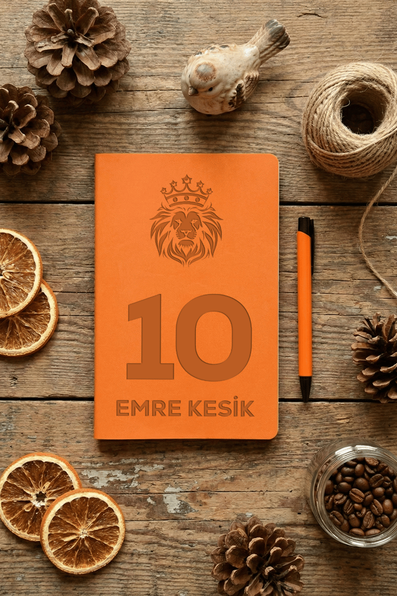 Sarı Kırmızı Taraftar Hediye Kutusu - Kişiye Özel Pro Kupa, Defter, Mum, Çikolata Ferrero Rocher 3'lü, Kalem