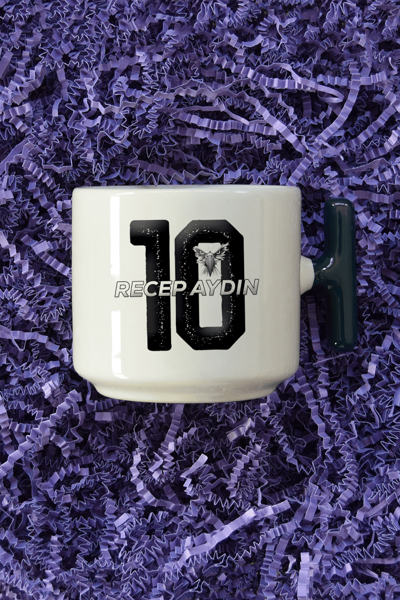 Siyah Beyaz Taraftar Hediye Kutusu - Kişiye Özel T Kupa, Kolonya, Bardak Altlığı, Mum