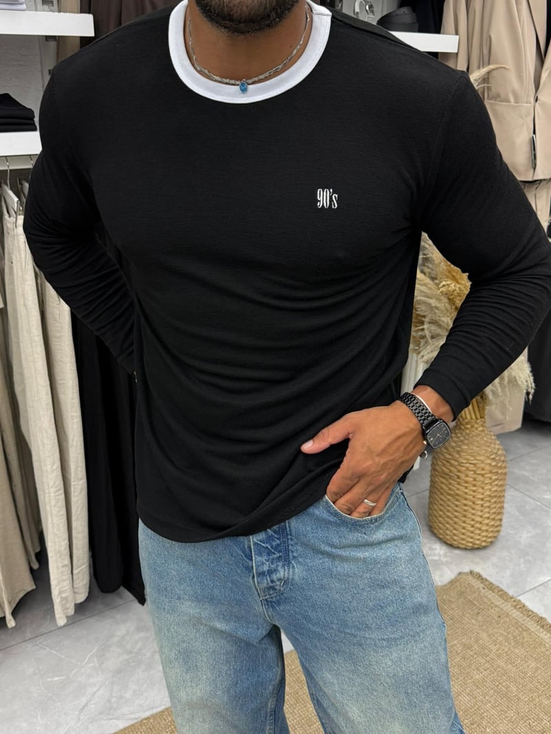 90*s Sweat Siyah