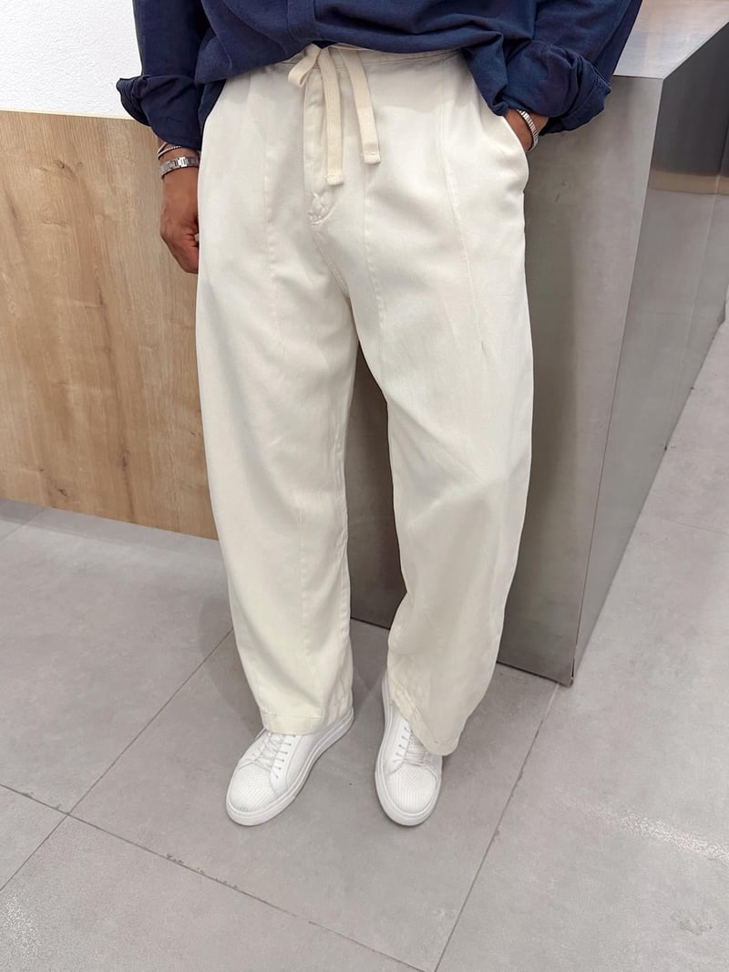 Catch Premium Yıkamalı Balon Kalıp Pantolon Bej