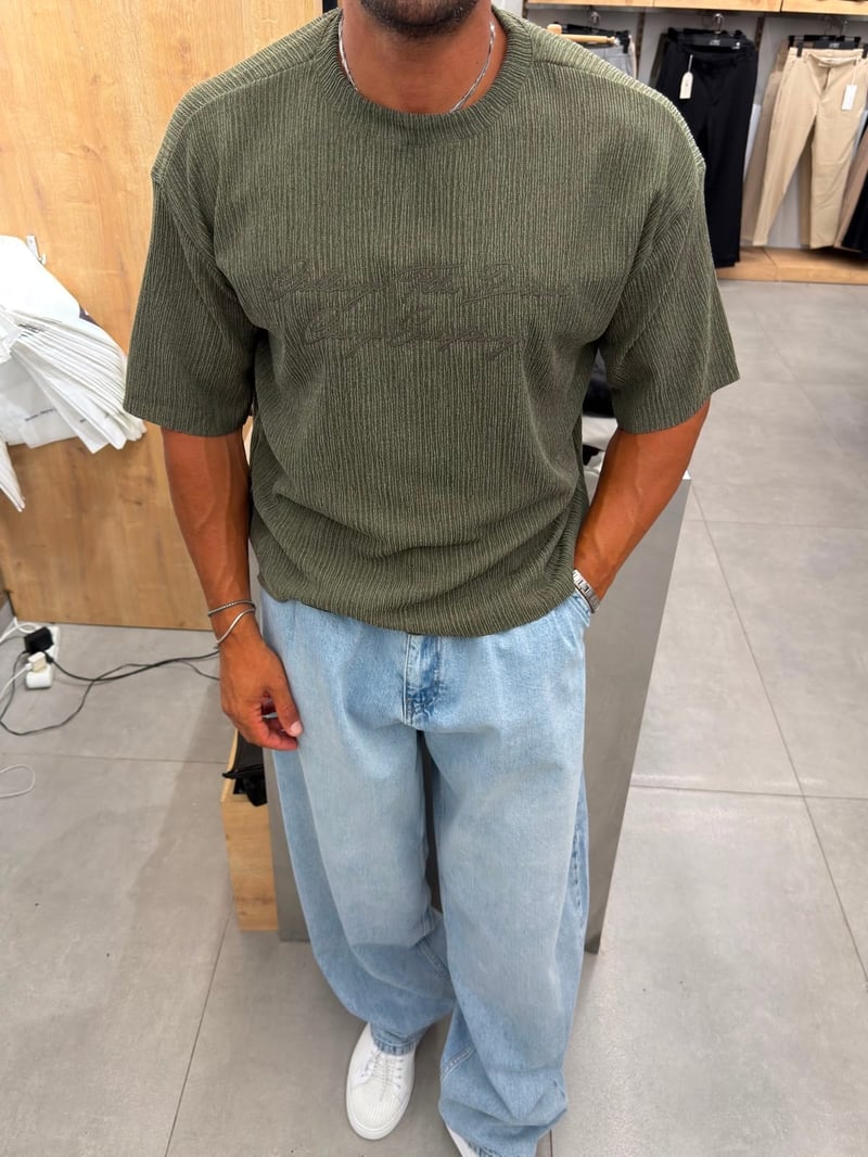 Ferel Owersize Tshirt Haki