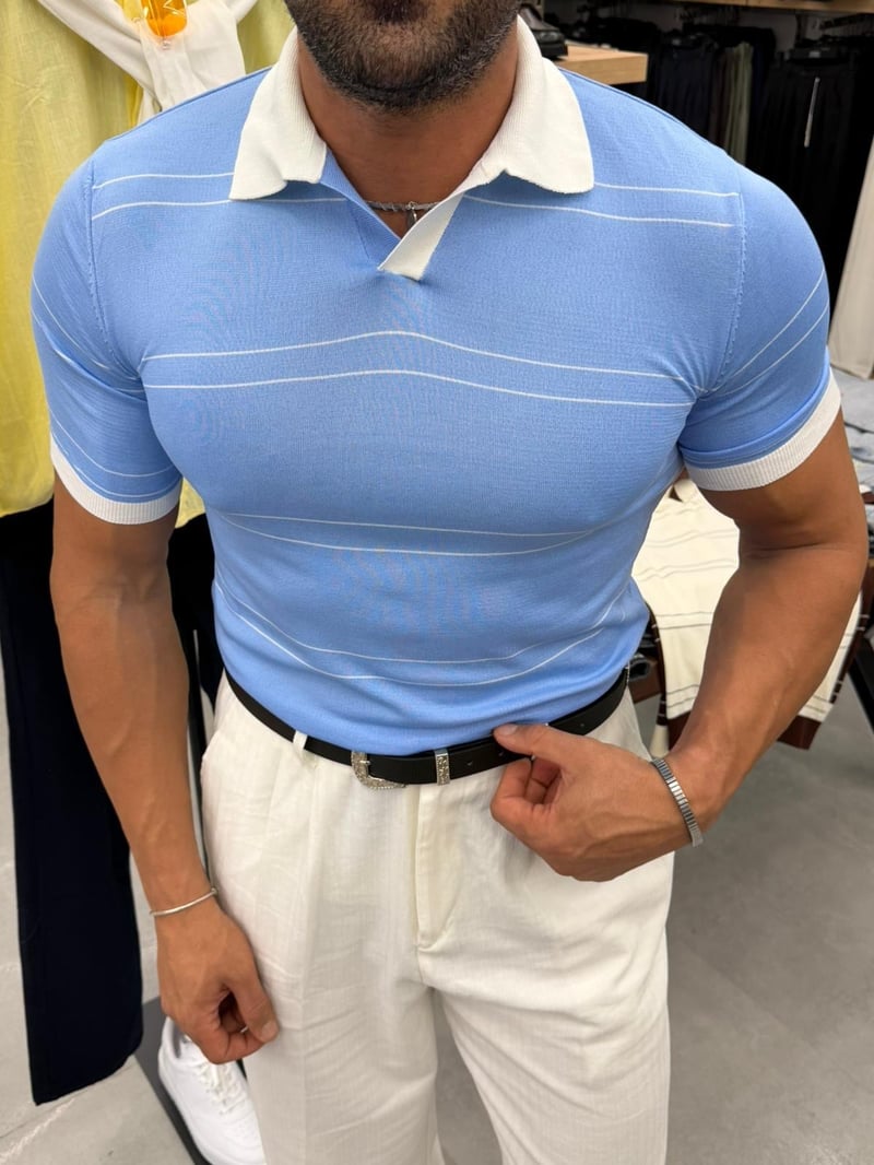 Ferel Triko Tshirt Mavi