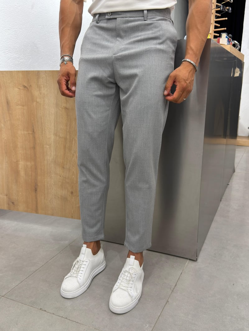 We11 Slimfit Kumaş Pantolon Gri