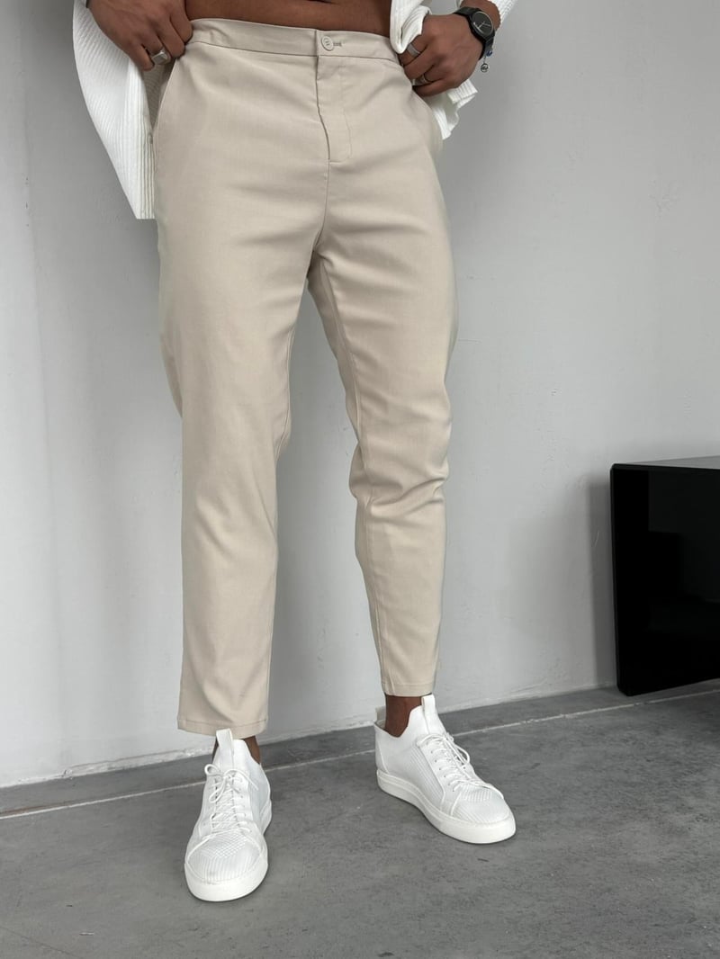 We11 Slimfit Pantolon Bej