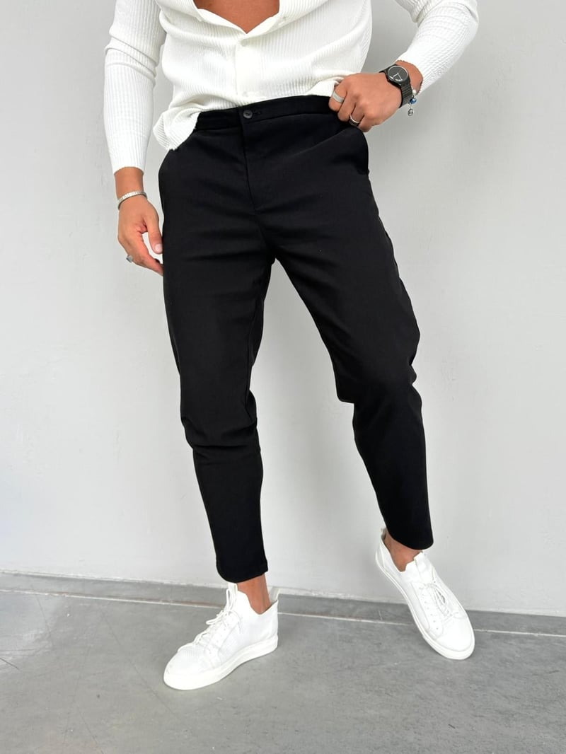 We11 Slimfit Pantolon Siyah